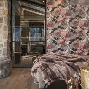 Wohnbereich in der Suite Mountain View im Hotel Bergkristall Hippach