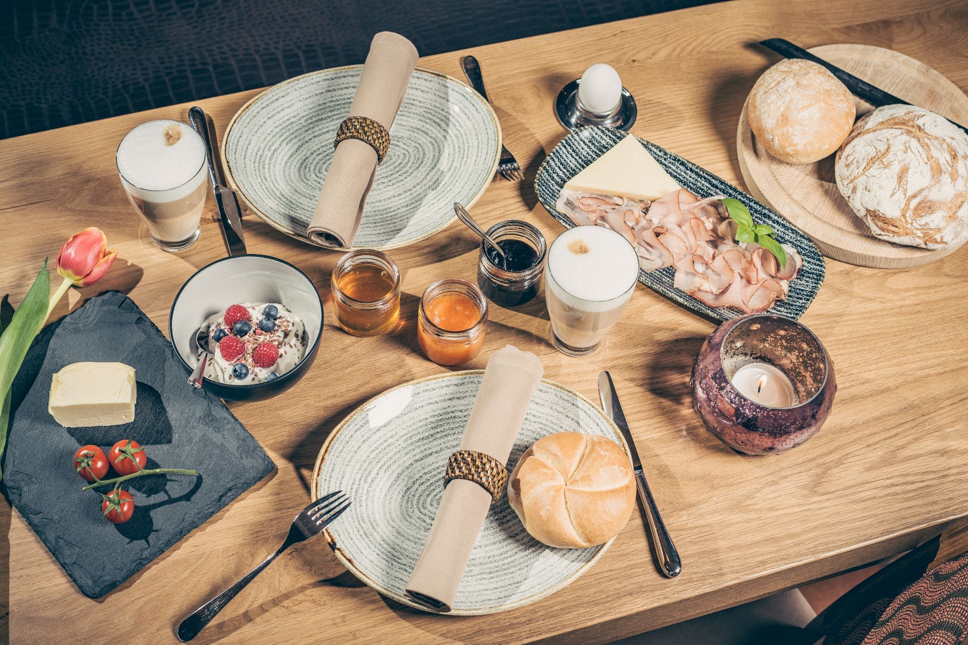 Frühstück im Hotel Bergkristall Hippach