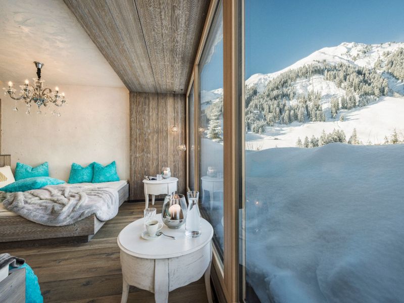 Ruheraum im Wellnessbereich im Hotel Bergkristall Hippach