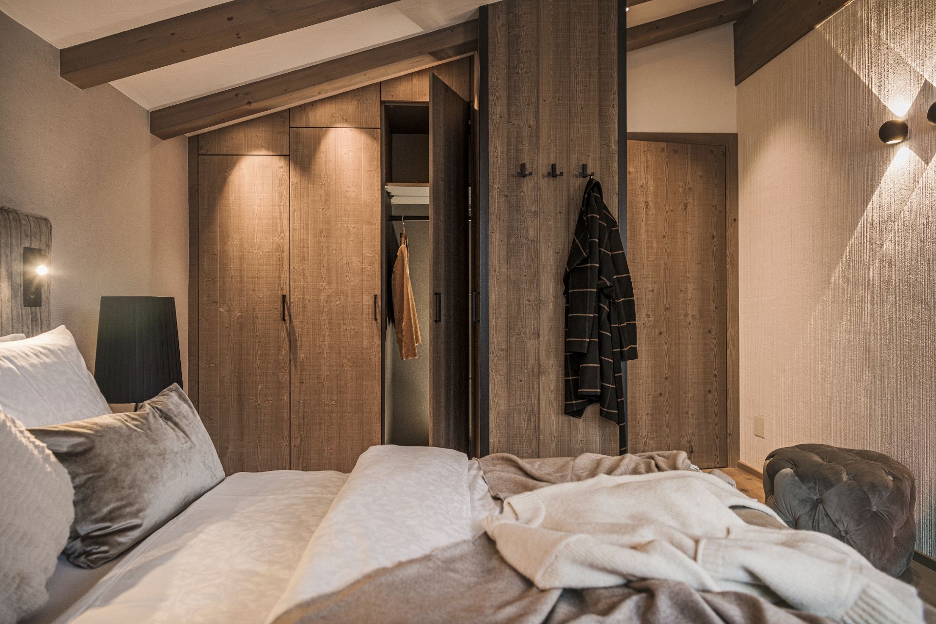 Doppelzimmer in der Suite Mountain View im Hotel Bergkristall Hippach